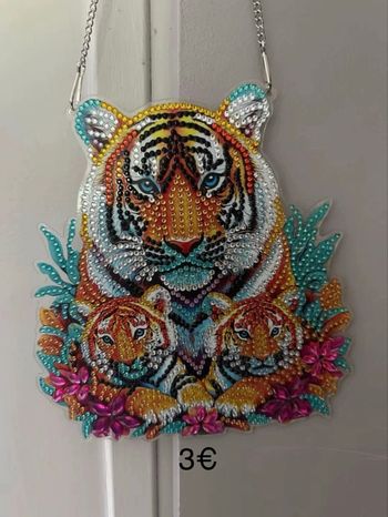 Suspention peinture diamant