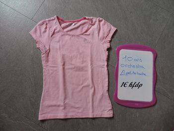 tee shirt orchestra taille 10 ans ATTENtion voir photo petite tache