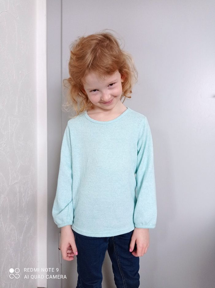 T-shirt vert menthe 5ans