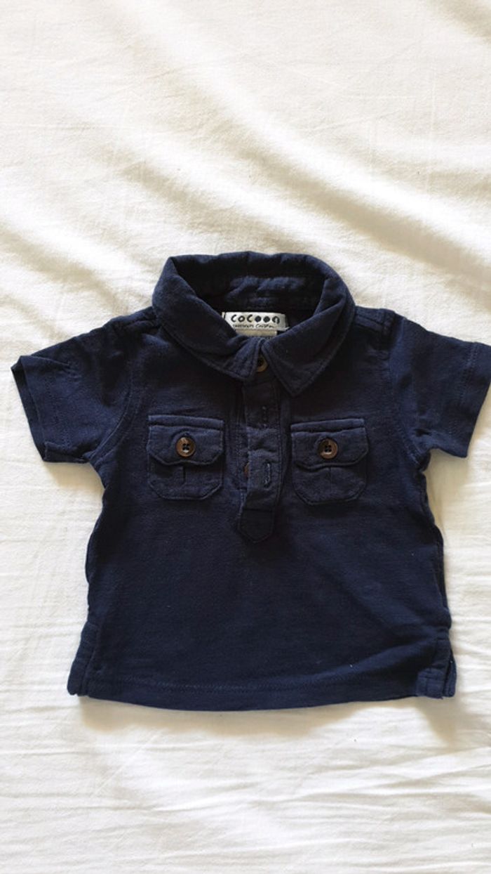 Polo manches courtes, 1 mois, la Redoute