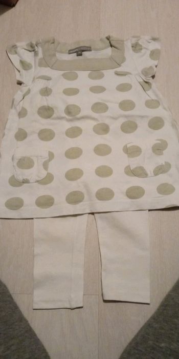 Ensemble robe et legging 12 mois