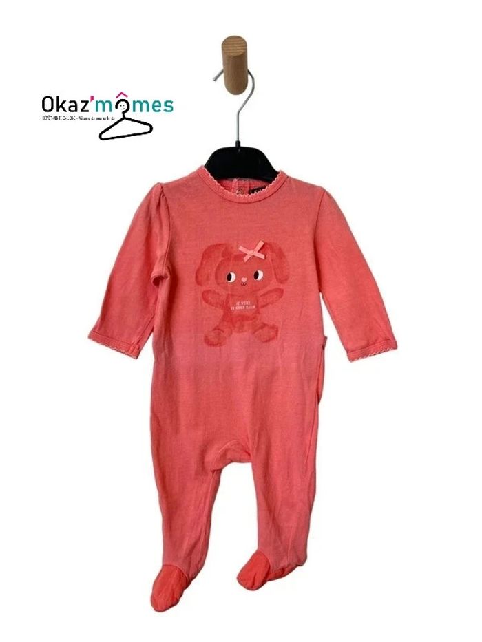 LOT de 2 pyjamas (dors-bien) en coton - bébé fille 6 mois - photo numéro 2