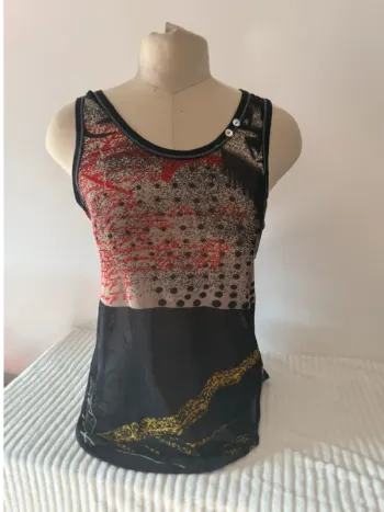 Débardeur transparent taille S/M