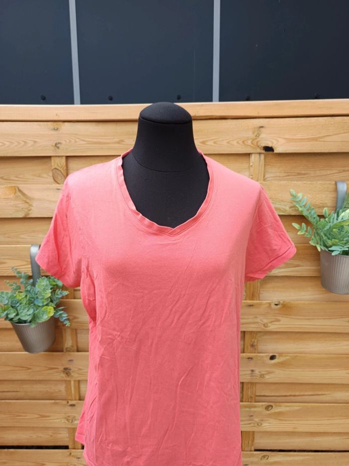 T-shirt corail 2XL - photo numéro 2