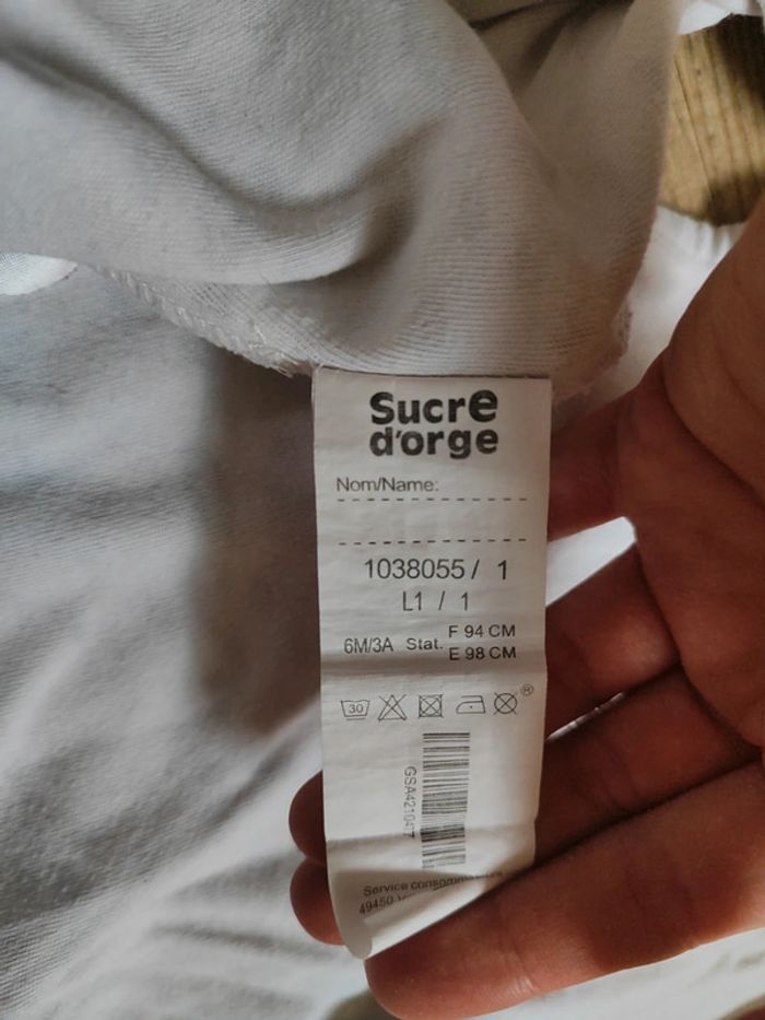 Gigoteuse sucre d'orge 94cm 6m/3a - photo numéro 4