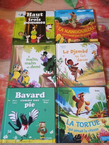 lot de 6 livres