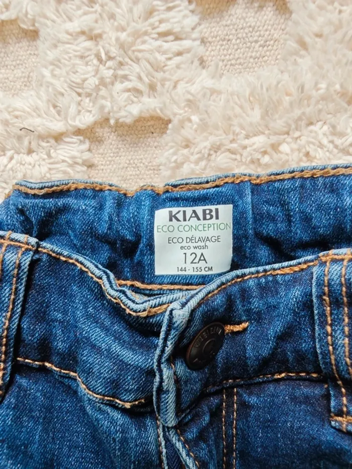 Jeans droit garçon 12 ans - photo numéro 2