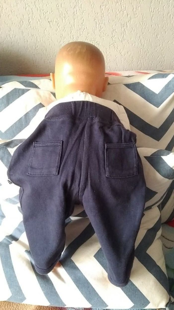 Pantalon de jogging 6 mois Garçon - photo numéro 2