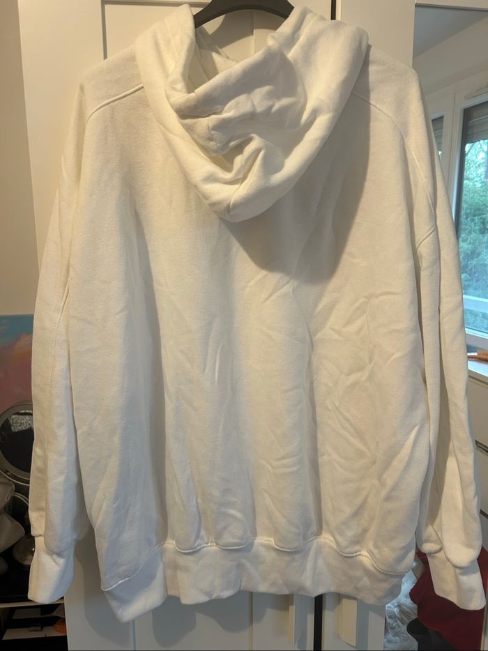 Sweat blanc oversize bershka - photo numéro 6