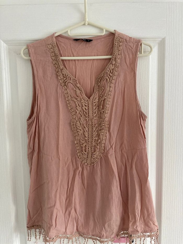 Top blouse sans manche only