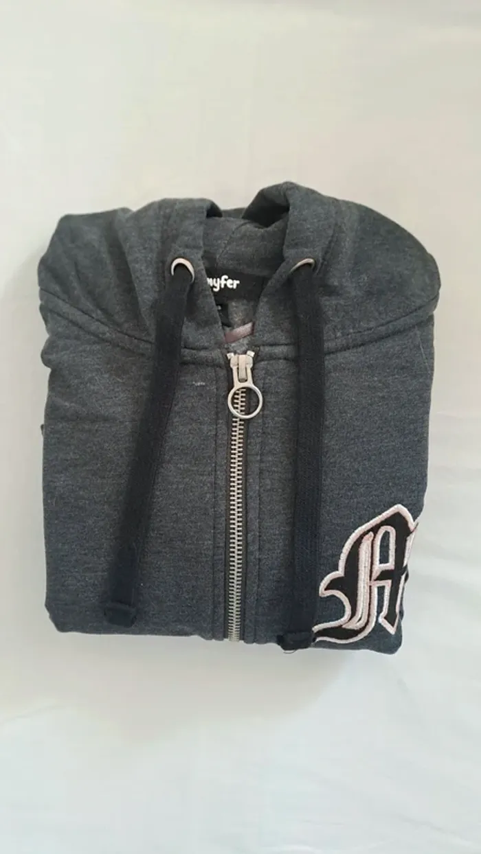 Veste capuche courte / Sweat capuche / Sweat tendance / Pull capuche/  Sweat