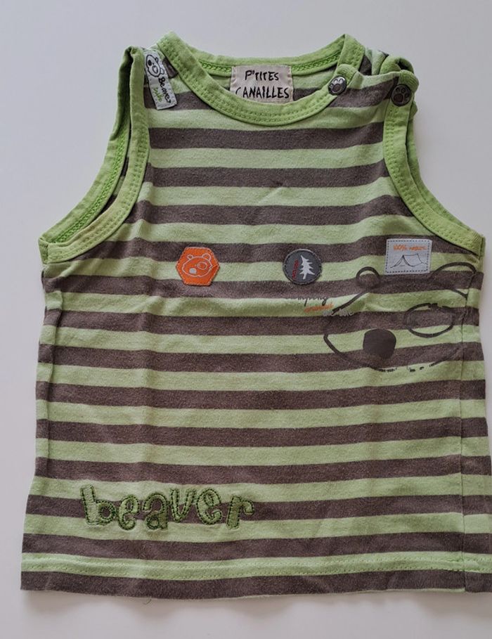 Ensemble été garçon 12 mois - photo numéro 2