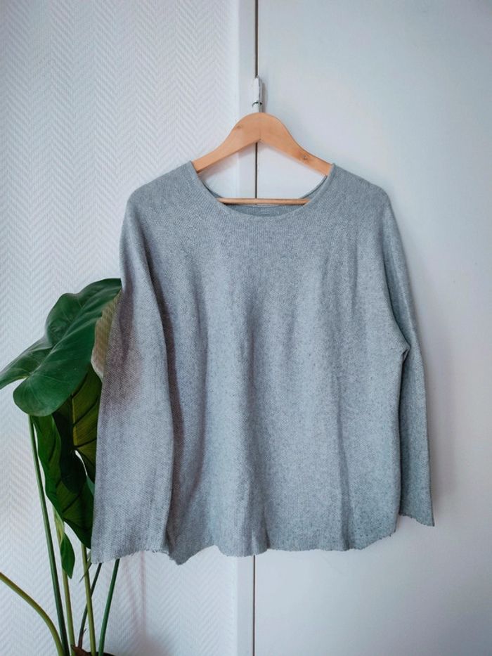 Pull gris L/XL - photo numéro 2