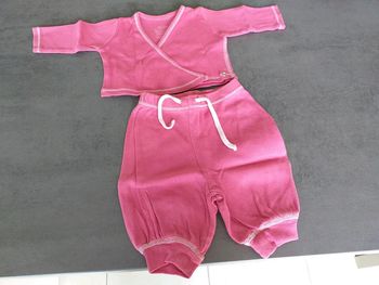 Ensemble cache cœur fille