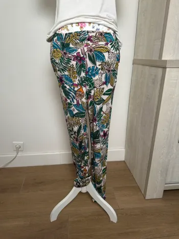 Pantalon tropical fluide