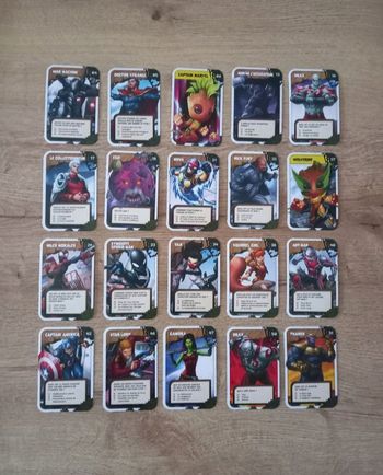 Cartes " Marvel 2024 " 41 + 3.