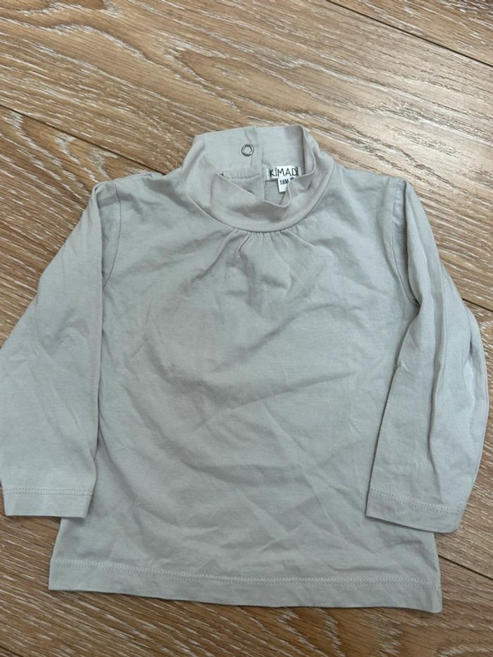 Lot de vêtements 18 mois en coton - legging haut manches longues et pyjama bodies été - photo numéro 7