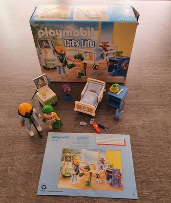 Chambre playmobil 70192