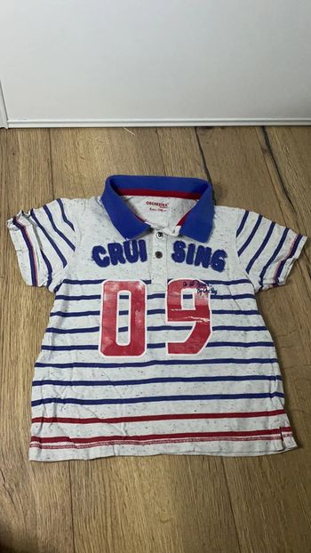 Tee shirt Polo 6 ans manche courte