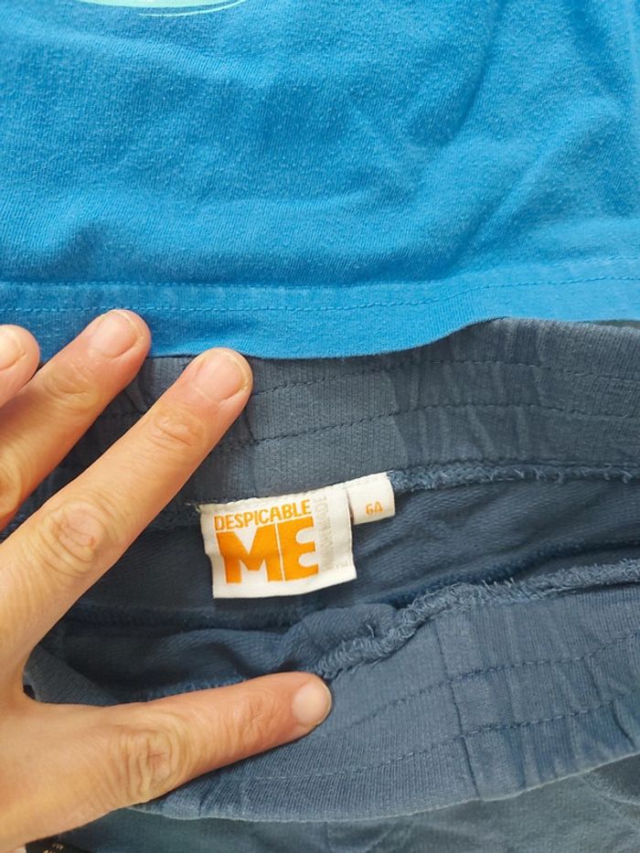 Pyjashort garçon 6 ans minions - photo numéro 2