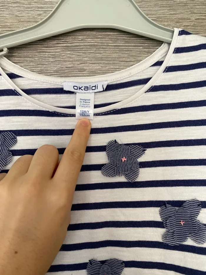 T-shirt okaïdi 12 ans - photo numéro 2