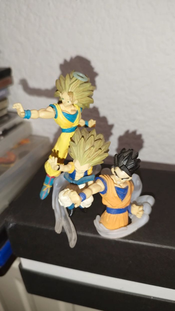 Figurine Goku Gohan Gotenks Dragon Ball Z Gashapon imagination figure rare