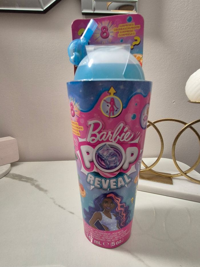 Barbie Pop Reveal bleu 8 Surprises