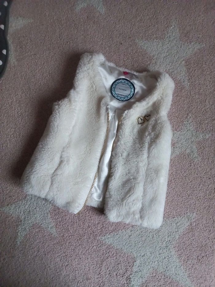 Gilet fourrure