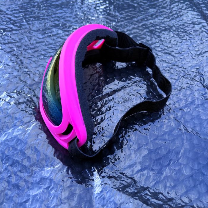 🔥 Masque / Lunettes de ski miroir multicolore rose - photo numéro 3