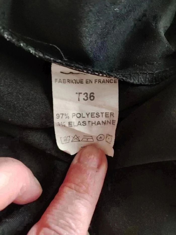 Pantalon large type satin T36 - photo numéro 6