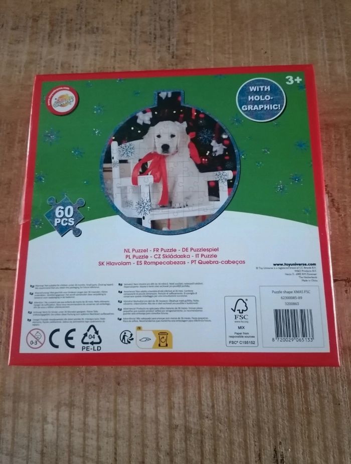Puzzle noël animaux - photo numéro 6