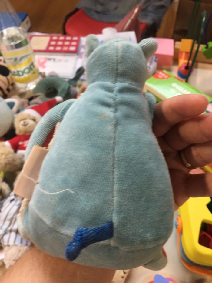 Doudou hippopotame moulin roty - photo numéro 2