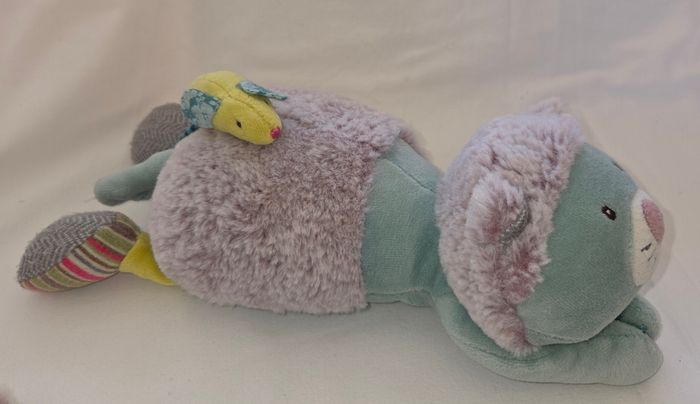 Doudou peluche musicale chat Les Pachats - Moulin Roty