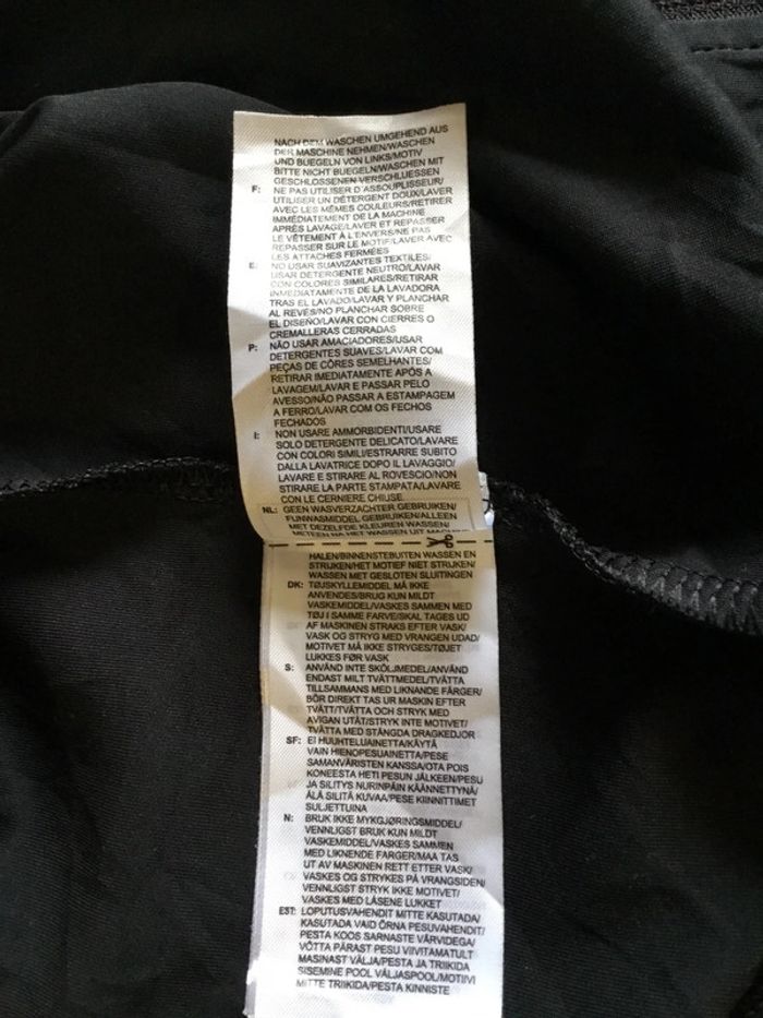 Haut 1/4zip manches longues prêt du corps pour homme Adidas noir taille M 145 - photo numéro 13