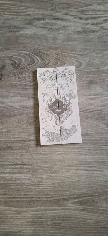 Carte du Maraudeur Harry Potter