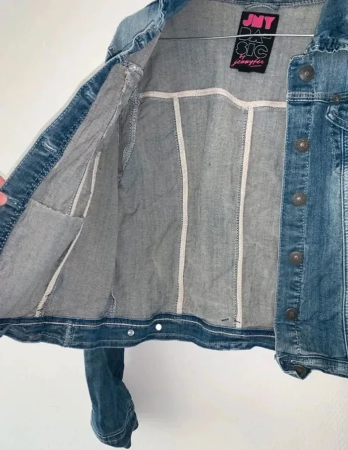 Veste en jeans femme taille 40 - photo numéro 3