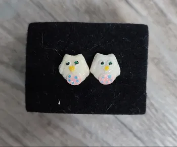 Boucles d'oreilles chouettes