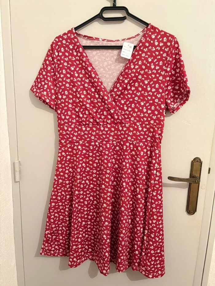 Robe motif fleurs