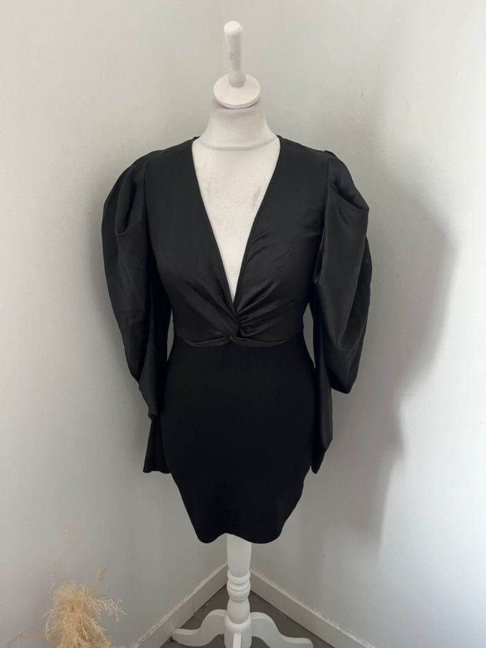 Robe bi matière cintrée Zara M