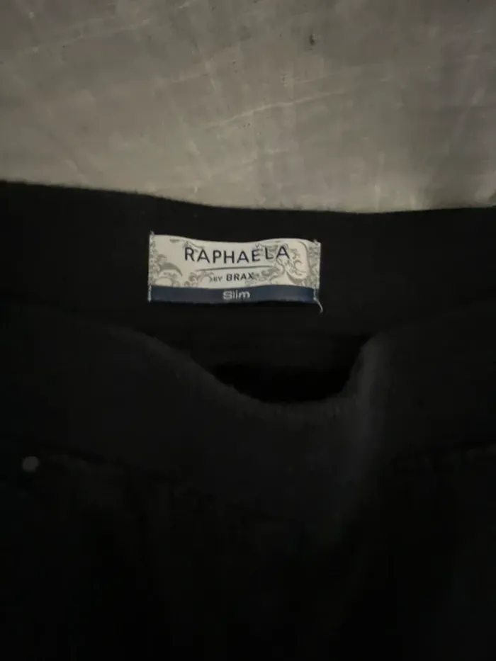 Pantalon slim bleu marine Raphaela by Brax – T.38 - photo numéro 2