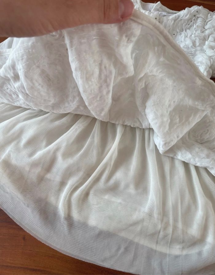 Robe catimini 2 ans blanche - photo numéro 5