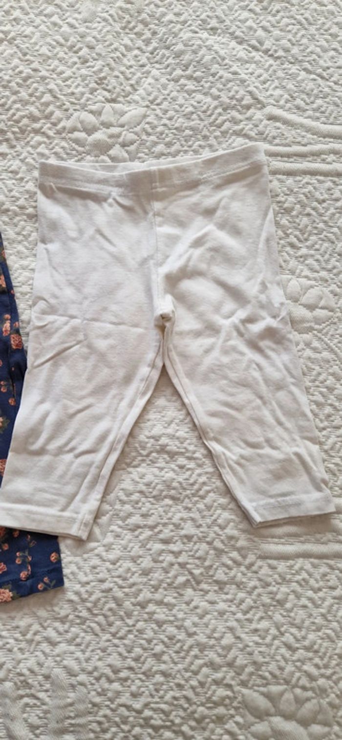 Lot de 2 legging court fille 3/4 ans - photo numéro 6