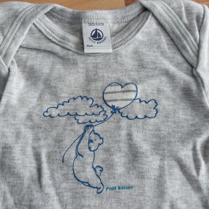 Tricot de peau style bodie 18mois - photo numéro 2