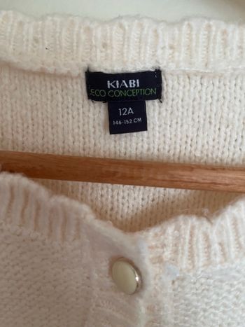 Gilet en maille kiabi