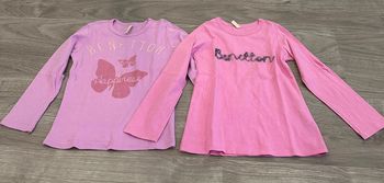Lot 2 t-shirt Benetton  3-4ans