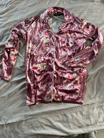 Ensemble pyjama velours
