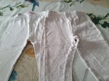 Lot de 2 leggings 18 mois