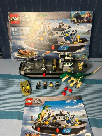 Lego Jurassic World 76942 Baryonyx Dinosaur Boat Escape