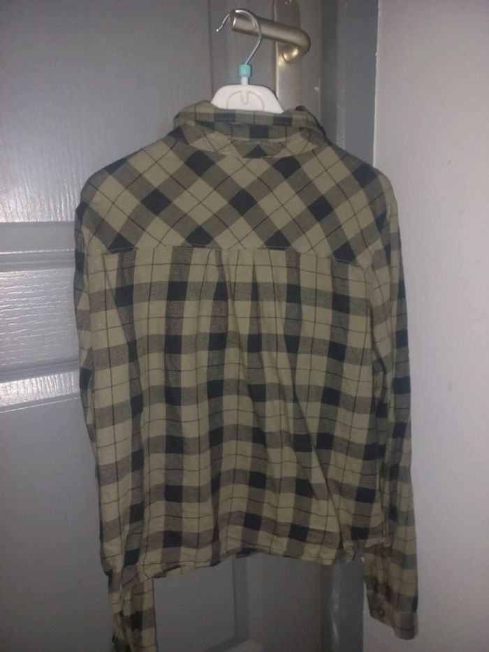 Chemise à carreaux fille - photo numéro 7