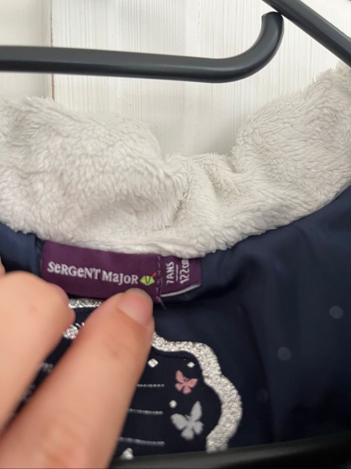 Manteau Sergent Major fille 7 ans bleu marine - photo numéro 3